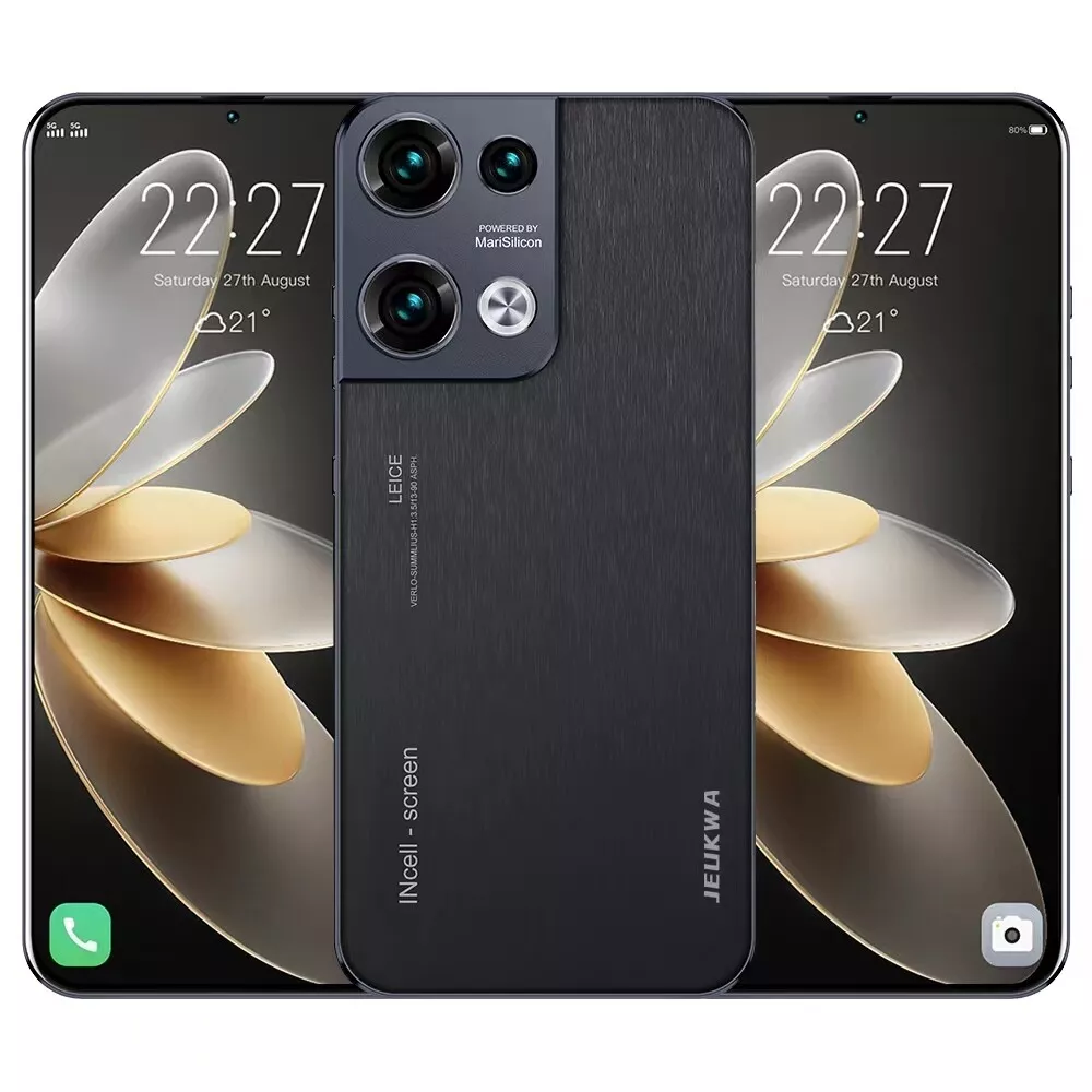 Android 13 Mobile Smart Phone Dual SIM 5G 128GB 6GB Ram Reno pro 10